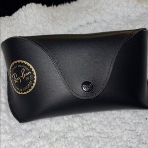 Ray-Ban Black  Sunglasses Case unused